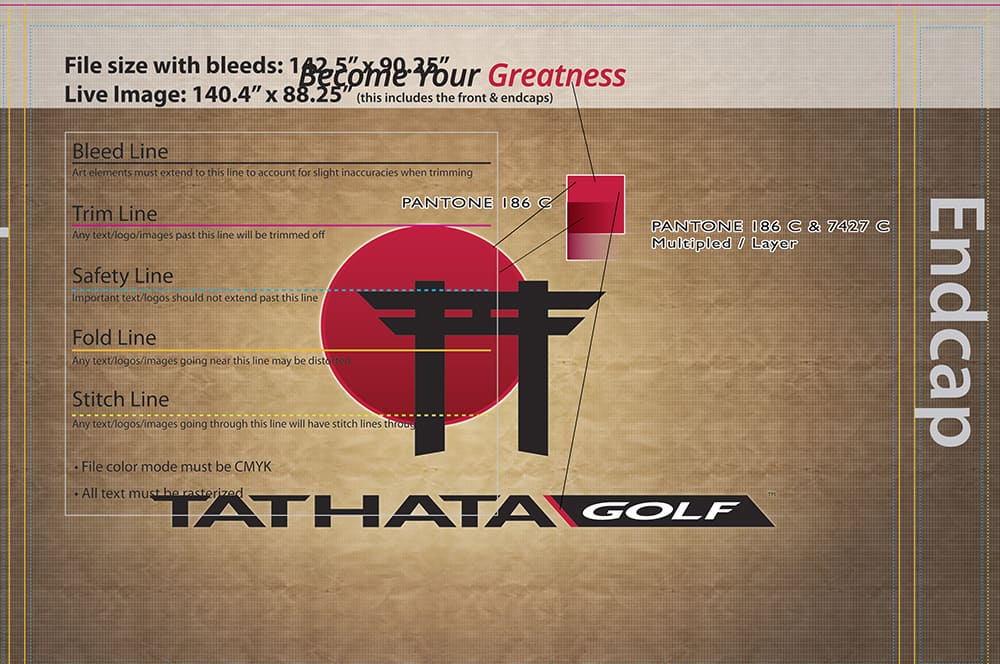 p-01 Tathata branded convention wall design