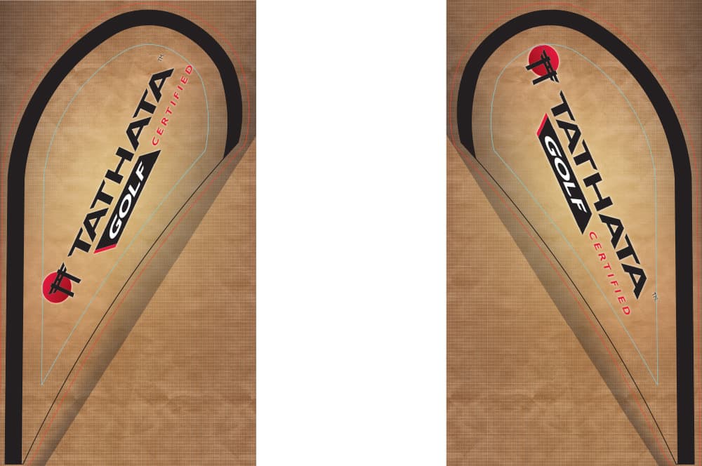 p-07 Tathata brand golf flags