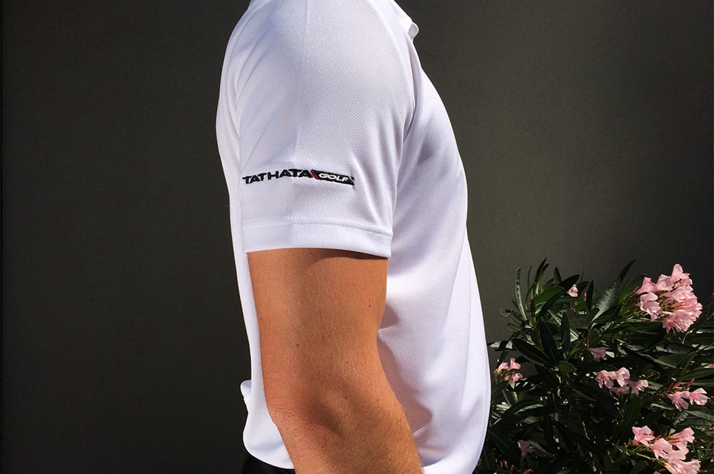 p-11 Tathata branded mens polo golf shirt