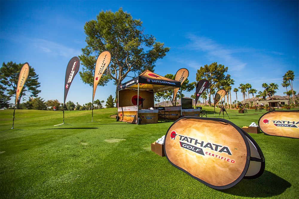 ph-26 Tathata branded booth and driving range set up