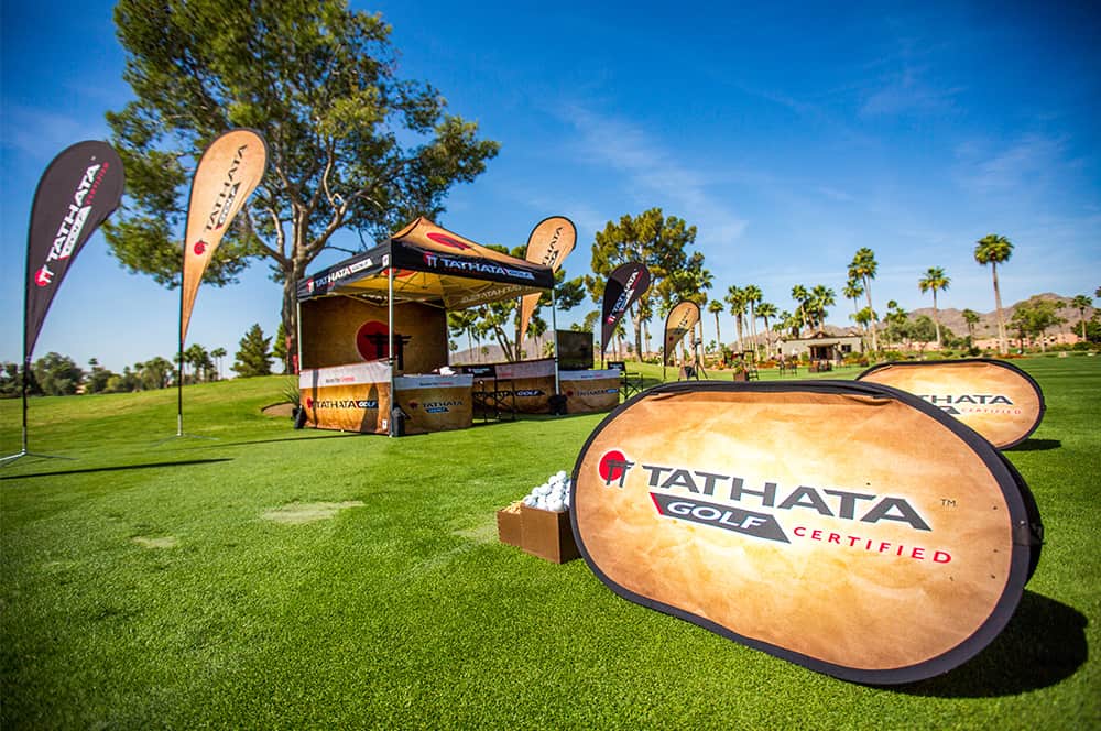 ph-27 Tathata branded booth and driving range set up