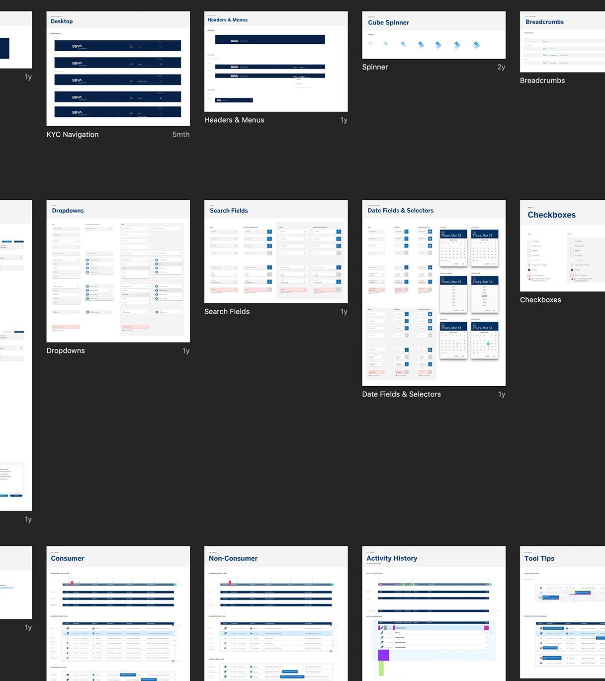 UI Design System Sketch / Zeplin